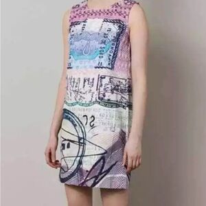 Mary Katranzou x Current & Elliot Apollo Shift Dress